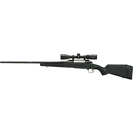 Savage Arms 57322 110 Apex Hunter XP 308 Win 4+1 20, Matte Black Metal, Synthetic Stock, Vortex Crossfire II 3-9x40mm Scope, Left Hand
