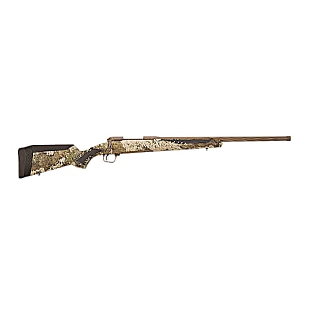 Savage Arms 57413 110 High Country 270 Win 4+1 22, Midnight Bronze Cerakote, TrueTimber Strata Fixed AccuStock with AccuFit