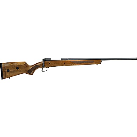 Savage Arms 57431 110 Classic Full Size 300 Win Mag 3+1 24 Matte Black Threaded Barrel, Matte Black Drilled & Tapped Carbon Steel Receiver, Adj Comb & LOP Satin Walnut Stock, Right Hand