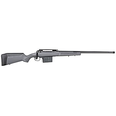 Savage Arms 57489 110 Tactical Full Size 300 Win Mag 5+1 24 Matte Black Heavy Threaded Barrel, Matte Black Picatinny Rail Carbon Steel Receiver, Adj AccuStock Matte Gray Synthetic Stock, Right Hand