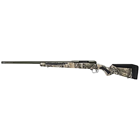 Savage Arms 57756 110 Timberline 300 Win Mag 3+1 24, OD Green Cerakote, Realtree Excape Fixed AccuStock with AccuFit, Left Hand
