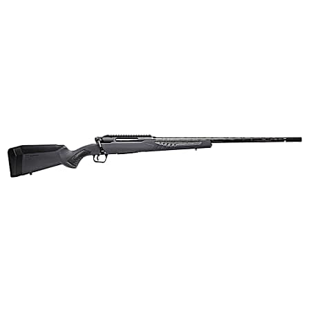 Savage Arms 57898 Impulse Mountain Hunter 270 Win 4+1 22 Carbon Fiber Threaded Barrel, Black Aluminum Receiver w/Picatinny Rail, Gray AccuStock Synthetic Stock, Ambidextrous