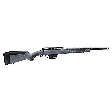 Savage Arms 57931 110 Carbon Predator 6mm ARC 18 Proof Research Carbon Fiber Barrel, Granite Stock with Black Rubber Cheek Piece & Grips