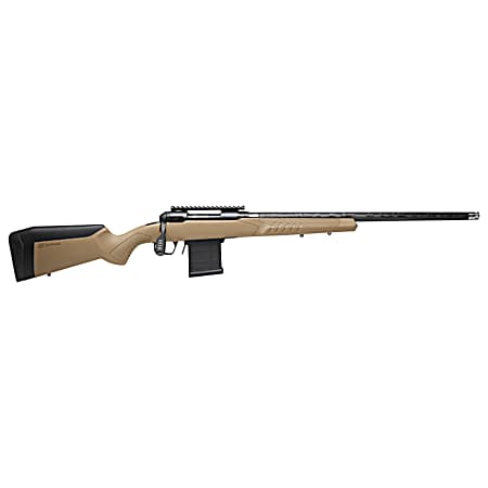 Savage Arms 57941 110 Carbon Tactical 308 Win 10+1 22 Carbon Fiber Wrapped Barrel, Matte Black Metal, Flat Dark Earth Fixed AccuStock with AccuFit