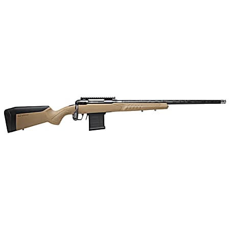Savage Arms 57943 110 Carbon Tactical 6.5 PRC 8+1 24 Proof Research Carbon Fiber Wrapped Stainless Steel Barrel, Matte Black Carbon Steel Receiver, Synthetic Flat Dark Earth Adjustable AccuStock