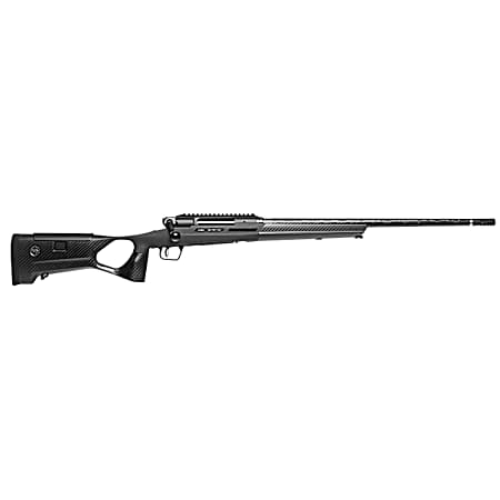 Savage Arms 58105 Impulse KLYM 6.5 PRC 2+1 24 Carbon Fiber Threaded Barrel, Black Aluminum Receiver w/Picatinny Rail, Black Custom by FBT Synthetic Stock, Ambidextrous