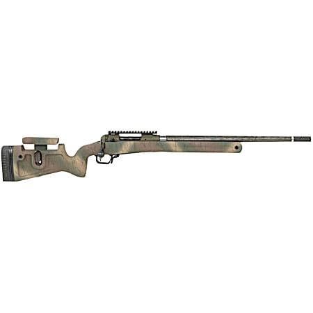 Savage Arms 58156 110 Pro Pursuit 6.5 Creedmoor 3+1 20 Olive Dark Green Cerakote Earth-Tone Camo/Black Web Right Hand