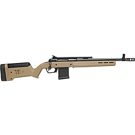 Savage Arms 58194 110 Scout Full Size 450 Bushmaster 5+1 16.50 Matte Black Threaded Barrel, Picatinny Rail Carbon Steel Receiver, Flat Dark Earth Magpul Hunter Synthetic Stock,