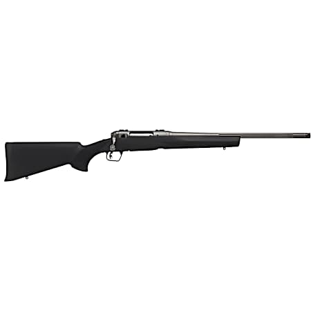 Savage Arms 58280 110 Trail Hunter Lite Full Size 450 Bushmaster 3+1 20 Fluted/Threaded Barrel, Drilled & Tapped Steel Receiver, Black Fixed Synthetic Stock