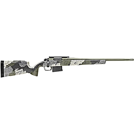 Springfield Armory BAW920308G Model 2020 WayPoint  308 Win 5+1 Cap 20 Mil-Spec Green Cerakote Rec/Barrel Evergreen Camo Carbon Fiber Hybrid Profile with M-LOK Stock Right Hand (Full Size)