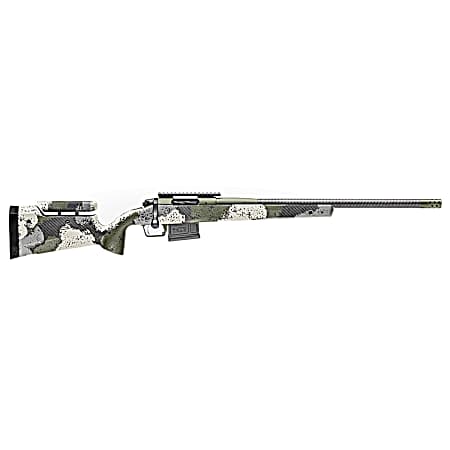 Springfield Armory BAW92265CMCFGA 2020 WayPoint  6.5 Creedmoor 5+1 22 CF Evergreen Camo Hybrid Profile w/Adj Cheek Comb & M-LOK Stock Mil-Spec Green Cerakote Right Hand