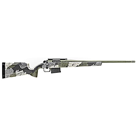 Springfield Armory BAW92265CMG Model 2020 WayPoint  6.5 Creedmoor 5+1 Cap 22 Mil-Spec Green Cerakote Rec/Barrel Evergreen Camo Carbon Fiber Hybrid Profile with M-LOK Stock Right Hand (Full Size)