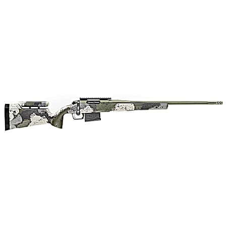 Springfield Armory BAW92265CMGA 2020 WayPoint  6.5 Creedmoor 5+1 22 Evergreen Camo Hybrid Profile w/Adjustable Cheek Comb Stock Mil-Spec Green Cerakote Right Hand