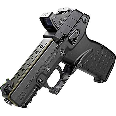Kel-Tec P17BGRNOPTIC P17  22 LR 16+1 3.80 w/Optic & Holster Green