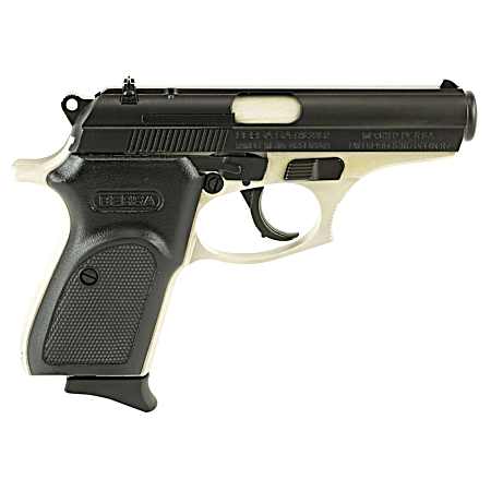 Bersa T22DT Thunder  Micro-Compact Frame 22 LR 10+1 3.50 Nickel Steel Barrel, Matte Black Serrated Slide, Nickel Aluminum Frame w/Beavertail