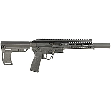 Patriot Ordnance Factory 1678 PSG  22 LR 10+1 7.75 Match Grade Threaded Barrel, Black Anodized Receiver w/Picatinny Rail, M-LOK Handguard, Black MFT Grip