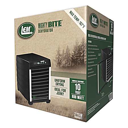 Mighty Bite 10-Tray Plastic Dehydrator