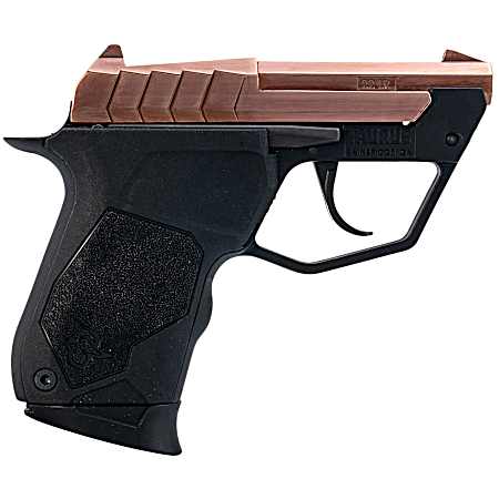 Taurus 1-22TUC13RG 22TUC  Micro-Compact Frame 22 LR 9+1 2.50 Polished Rose Gold PVD Steel Tip-Up Barrel, Rose Gold PVD Serrated Stainless Steel Slide, Black Polymer Frame, Black Polymer Grip