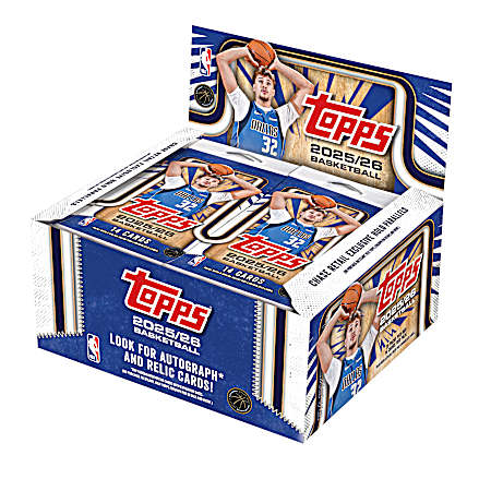 2025-26 Topps Basketball 20-Pack Retail Box