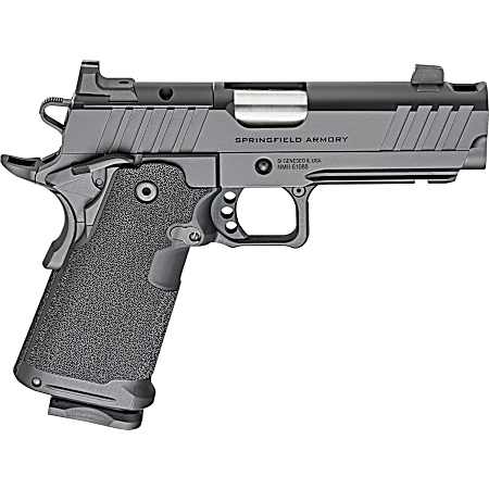 Springfield Armory PH9117AOSLCCOMP Prodigy DS  9mm Luger 10+1 4.25 Stainless Match Grade Bull Barrel, Black Cerakote Optic Ready Carbon Steel Slide & Frame w/Beavertail, Black Polymer Grip