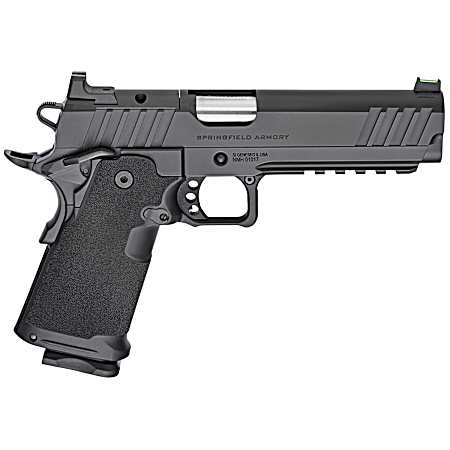 Springfield Armory PH9119AOSLC 1911 DS Prodigy 9mm 10+1 5 Black Cerakote Optic Ready/Serrated Carbon Steel Slide Black Cerakote Polymer Grip Ambidextrous