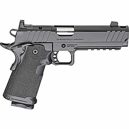 Springfield Armory PH9119AOSLCCOMP Prodigy  9mm 10+1 5 Stainless Black Cerakote Optic Ready Carbon Steel Slide Black Polymer Grip