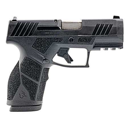 Taurus 1-GX2CA931-10 GX2  Compact Frame 9mm Luger 10+1 3.38 Stainless Steel Barrel, Matte Black Alloy Steel Serrated Slide, Black Polymer Frame w/Accessory Rail