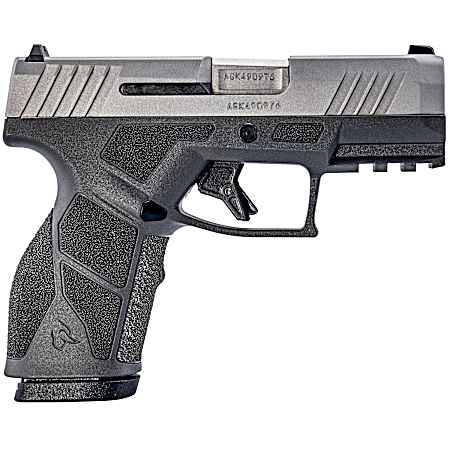 Taurus 1-GX2939G GX2  9mm Luger 13+1 3.37 Matte Stainless Steel Barrel, Matte Serrated Stainless Steel Slide, Matte Gray Polymer Frame w/Picatinny Rail, Polymer Grip