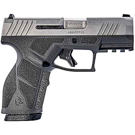 Taurus 1-GX2939G-10 GX2  9mm Luger 10+1 3.37 Matte Stainless Steel Barrel, Matte Serrated Stainless Steel Slide, Matte Gray Polymer Frame w/Picatinny Rail, Polymer Grip