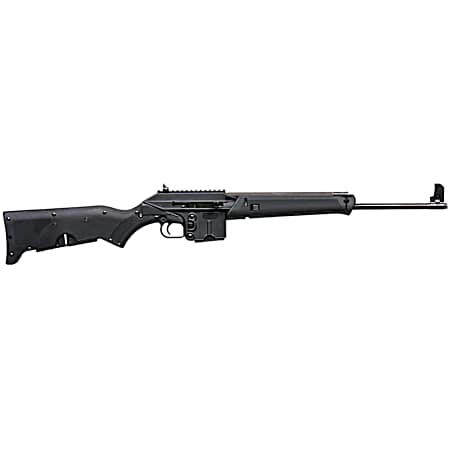 Kel-Tec SU16BLK SU-16 Sport Utility 5.56x45mm NATO Caliber with 18.50 Barrel, 10+1 Capacity, Black Metal Finish, Black Fixed Storage Compartment Stock Right Hand