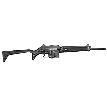 Kel-Tec SU16CBLK SU-16 Sport Utility Carbine 5.56x45mm NATO Caliber with 16 Barrel, 10+1 Capacity, Black Parkerized Metal Finish, Black Underfolding with Storage Compartment Stock Right Hand