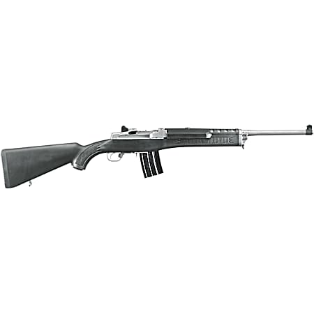 Ruger 5817 Mini-14 Ranch 5.56x45mm NATO 20+1 18.50 Barrel, Matte Stainless Steel, Synthetic Stock, Optics Ready