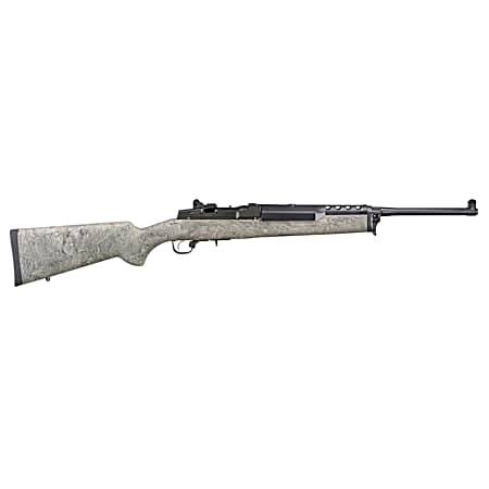Ruger 5877 Mini-14 Tactical 5.56x45mm NATO 5+1 18.50 Barrel, Blued Alloy Steel, Exclusive Hogue Ghillie Green Stock, Optics Ready