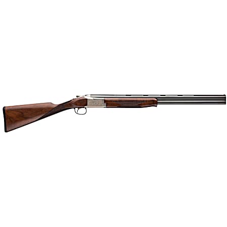 Browning 0180764005 Citori 725 Feather Superlight 12 Gauge 26 Barrel 2.75 2rd, Blued Barrels, Silver Nitride Finished Engraved Receiver, Black Walnut Straight Grip Stock, Schnabel Forearm