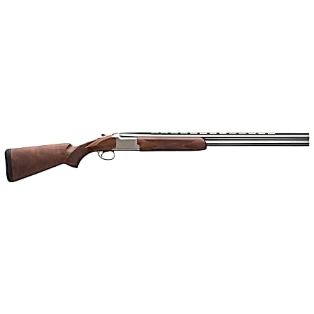 Browning 018259305 Citori Hunter 12 Gauge 26 Barrel 3 2rd, Blued Barrels, Silver Nitride Finished Receiver With Gold Enhancement, Grade II Satin American Walnut Stock