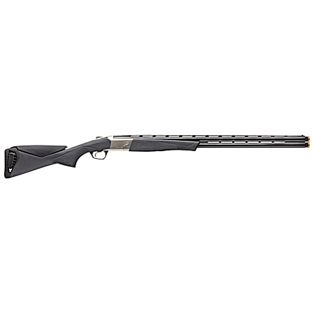 Browning 018710304 Cynergy CX 12 Gauge with 28 Satin Blue Barrel, 3 Chamber, 2rd Capacity, Silver Nitride Metal Finish & Charcoal Gray Adjustable Comb Stock Right Hand (Full Size)