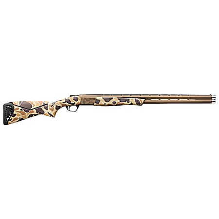 Browning 018725303 Cynergy Wicked Wing 12 Gauge with 30 Barrel, 3.5 Chamber, 2rd Capacity, Burnt Bronze Cerakote Metal Finish & Vintage Tan Camo with Adjustable Comb Stock Right Hand (Full Size)