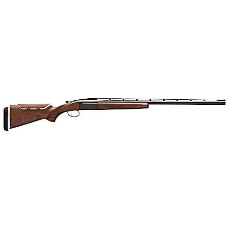 Browning 017082403 BT-99 Micro Compact 12 Gauge Break Open 2.75 1rd 30 Satin Blued Back-Bored Vent Rib Barrel, Steel Receiver,  Grade I Black Walnut Graco Pro Fit Adjustable Stock, Right Hand