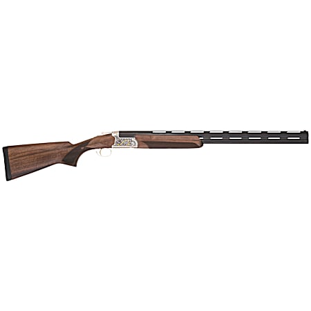 TriStar 33134 Trinity II Full Size 20 Gauge Break Open 3 2rd 28 Black Over/Under Vent Rib Barrel, Acid Etched w/24K Gold Inlay Stainless Steel Receiver, Fixed Turkish Walnut Stock, Right Hand