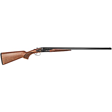 CZ-USA 06416 Sharp-Tail Target 12 Gauge 3 2rd 30 Black Hard Chrome Side-by-Side Barrel, Color Case Hardened Metal Finish, Turkish Walnut Stock Includes 5 Extended Chokes