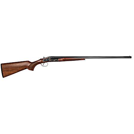 CZ-USA 06401 Sharp-Tail  12 Gauge 3 2rd 28 Black Hard Chrome Side by Side Barrel, Color Case Hardened Metal Finish, Turkish Walnut Stock Includes 5 Chokes