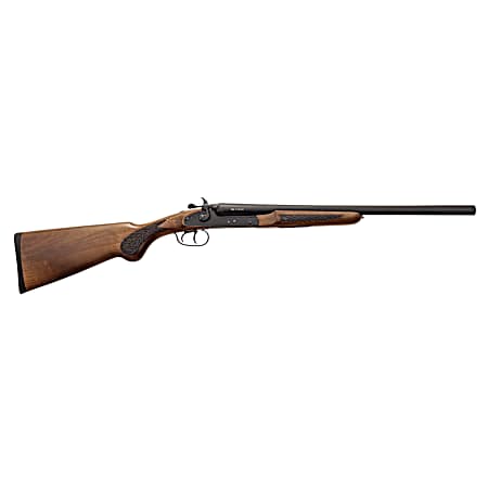 Silver Eagle Arms COACH12 Coach  12 Gauge Break Action 3 2rd 20 Black Side By Side Barrel, Black Receiver, Fixed Walnut Stock