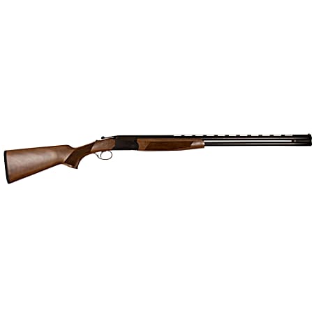 CZ-USA 06093 Drake  20 Gauge 3 2rd 28 Barrel, Gloss Black Chrome Metal Finish, Turkish Walnut Fixed Pistol Grip Stock Includes 5 Chokes
