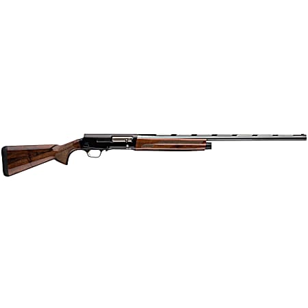 Browning 0118003004 A5 Hunter 12 Gauge 28 Barrel 3 4+1, Gloss Black Barrel & Anodized Receiver, Gloss Turkish Walnut Stock With Close Radius Pistol Grip