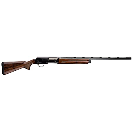 Browning 0118003005 A5 Hunter 12 Gauge 26 Barrel 3 4+1, Gloss Black Barrel & Anodized Receiver, Gloss Turkish Walnut Stock With Close Radius Pistol Grip