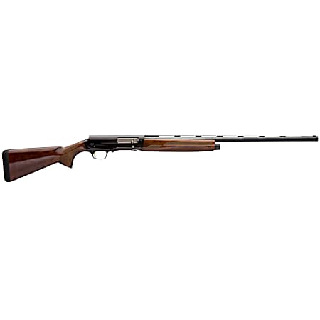 Browning 0118005005 A5 Ultimate Sweet Sixteen 16 Gauge with 26 High Gloss Black Barrel, 2.75 Chamber, 4+1 Capacity, Polished Black Metal Finish & Gloss Turkish Walnut Stock Right Hand (Full Size)