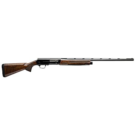 Browning 0118006004 A5 Hunter 20 Gauge Semi-Auto 3 4, 2 3/4 Shells 28 High Gloss Blued Vent Rib Barrel, Gloss Black Anodized Aluminum Receiver, Adjustable LOP & Shim Gloss Turkish Walnut Wood Stock