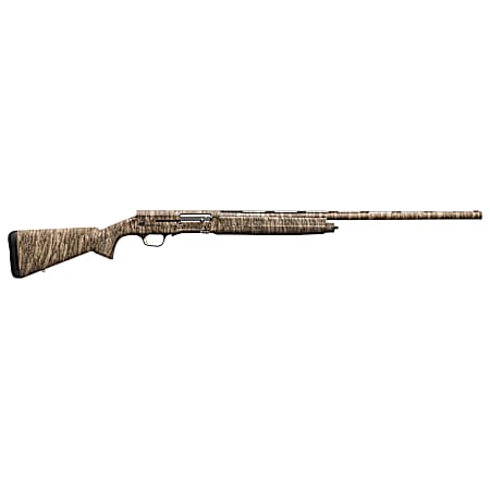 Browning 0118255005 A5 Sweet Sixteen 16 Gauge 2.75 4+1 26, Mossy Oak Bottomland, Fiber Optic Sight, 3 Chokes Included