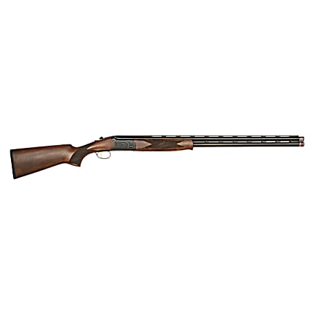 Mossberg 75473 Gold Reserve  Full Size 12 Gauge Break Open 3 2rd 30 Blue Polished Over/Under Vent Rib Barrel, Black Polished Engraved Stainless Steel Receiver, Fixed Black Walnut Stock, Right Hand