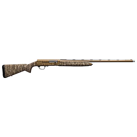 Browning 0118472005 A5 Wicked Wing 12 Gauge with 26 Barrel, 3.5 Chamber, 4+1 Capacity, Burnt Bronze Cerakote Metal Finish & Mossy Oak Bottomland Synthetic Stock Right Hand (Full Size)